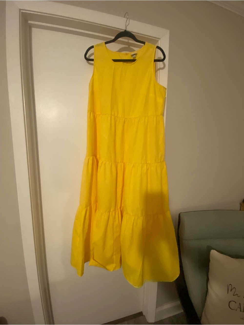 a new day Bright Yellow Sundress